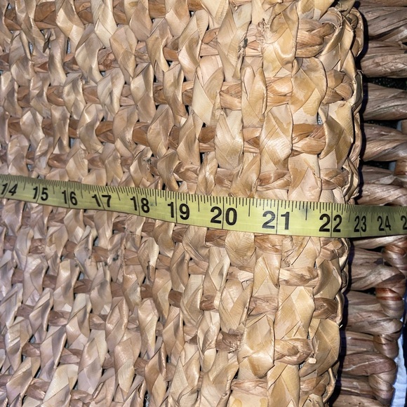 Woven Straw Tote Bag bundle - Picture 7 of 8